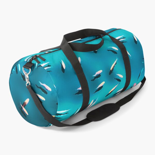 Item preview, Colorful fish in blue water designed and sold by leobrix.