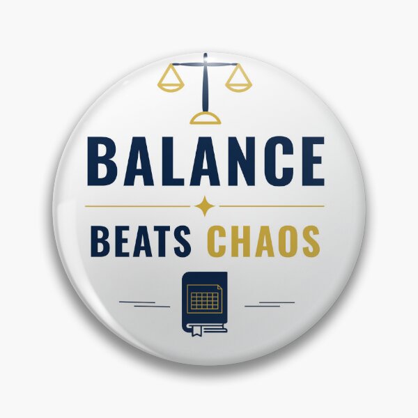 Item preview, Balance Beats Chaos | CPA Accountant Finance Design designed and sold by FCA SIR MERCH .
