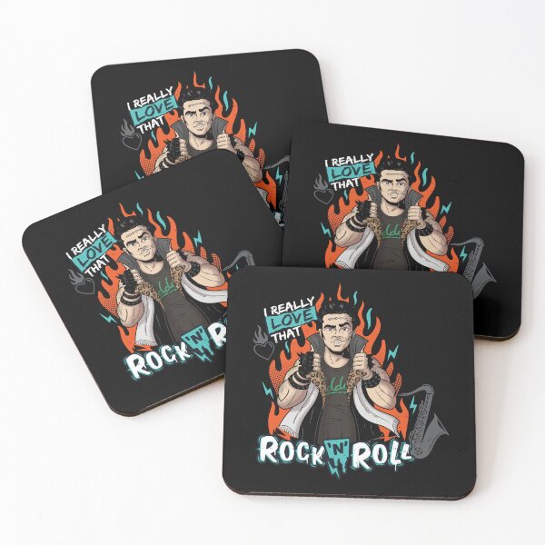 Item preview, Eddie Really Love That Rock 'N' Roll Hot Patootie Quote designed and sold by All-And-Every.