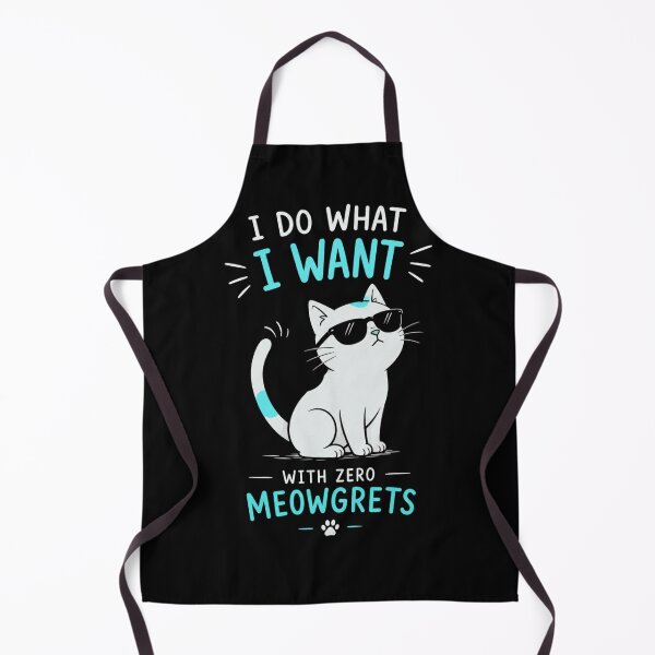 Item preview, Cool Cat "I Do What I Want" Collection – Funny Cat Lover Gift | Minimal Modern Design designed and sold by CallisC-Arts.
