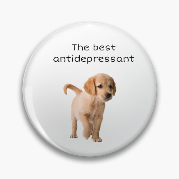 Item preview, The best antidepressant is dogs designed and sold by Lexi DesignZ .
