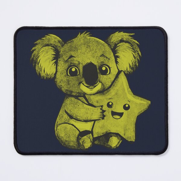 Item preview, Cute Koala Hugging Happy Star designed and sold by kinpirks.