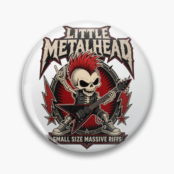 Item preview, Little Metalhead Massive Riffs designed and sold by Neural Distortion.