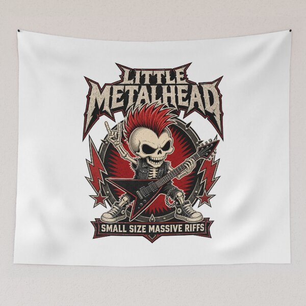 Item preview, Little Metalhead Massive Riffs designed and sold by Neural Distortion.