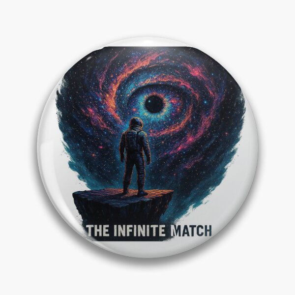 Item preview, The Infinite Match - Dark Cosmic Eye designed and sold by AcosDesign.