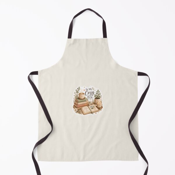 Item preview, In My Cozy Era Sticker | Book Lover Coffee Aesthetic | Cozy Lifestyle Watercolor designed and sold by MUSA'S.