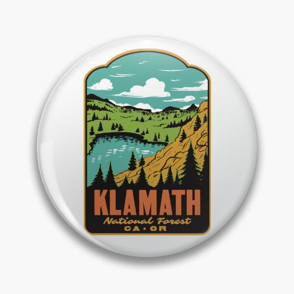 Item preview, Klamath National Forest California Retro designed and sold by HalpinDesign.