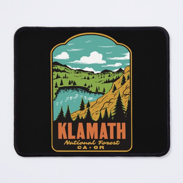 Item preview, Klamath National Forest California Retro designed and sold by HalpinDesign.