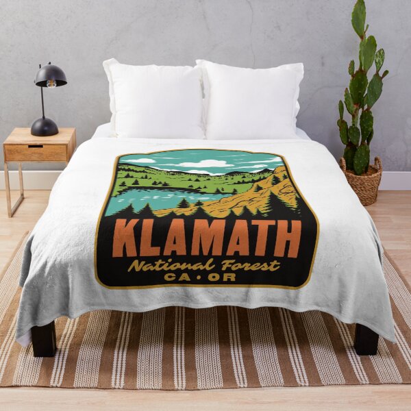 Item preview, Klamath National Forest California Retro designed and sold by HalpinDesign.
