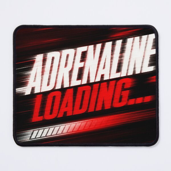 Item preview, Adrenaline Loading... – Motion Blur Typography Design designed and sold by Jandedan.