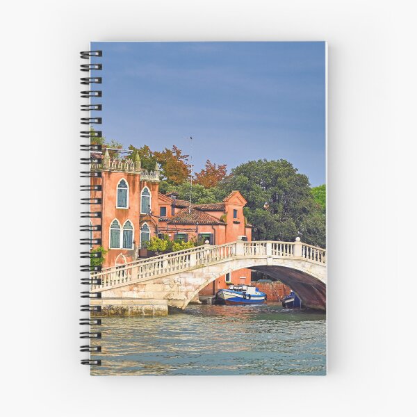 Item preview, Ponte dei Sette Martiri, old white stone bridge in Venice, Italy designed and sold by goceris.