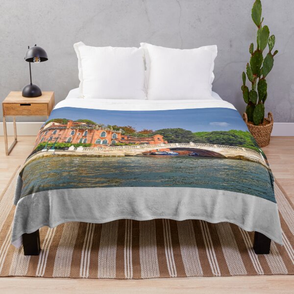 Item preview, Ponte dei Sette Martiri, old white stone bridge in Venice, Italy designed and sold by goceris.