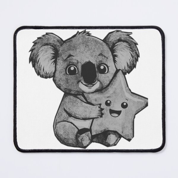 Item preview, Cute Koala Hugging Happy Star designed and sold by kinpirks.