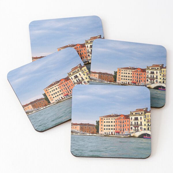 Item preview, Old white stone bridges and colorful buildings cityscape,Venice, Italy designed and sold by goceris.
