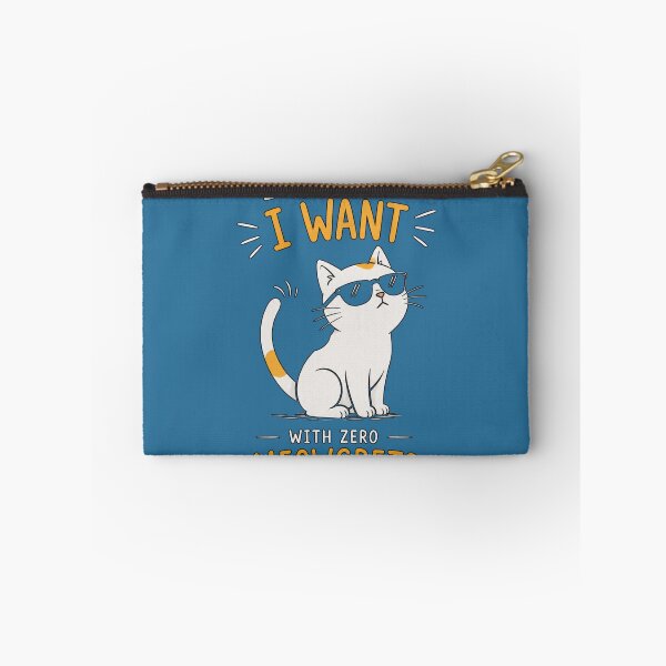 Item preview, Cool Cat "I Do What I Want" Collection – Funny Cat Lover Gift | Minimal Modern Design designed and sold by CallisC-Arts.