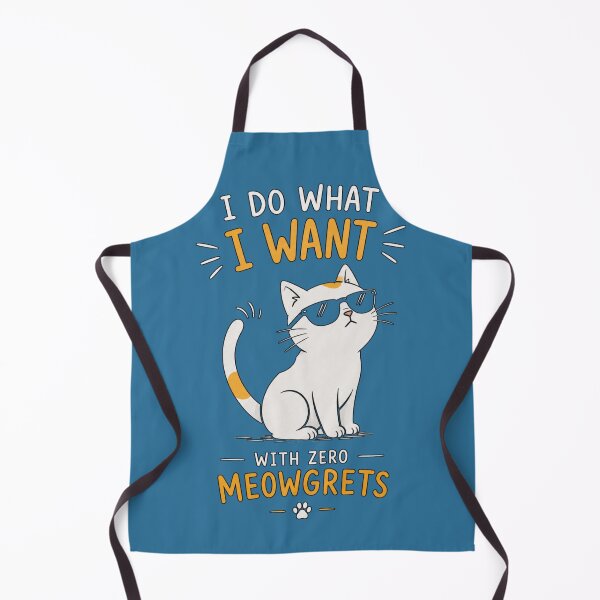 Item preview, Cool Cat "I Do What I Want" Collection – Funny Cat Lover Gift | Minimal Modern Design designed and sold by CallisC-Arts.