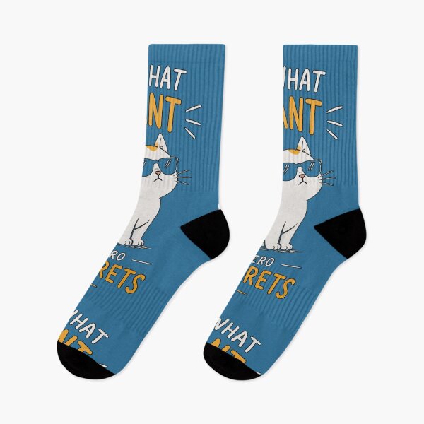 Item preview, Cool Cat "I Do What I Want" Collection – Funny Cat Lover Gift | Minimal Modern Design designed and sold by CallisC-Arts.
