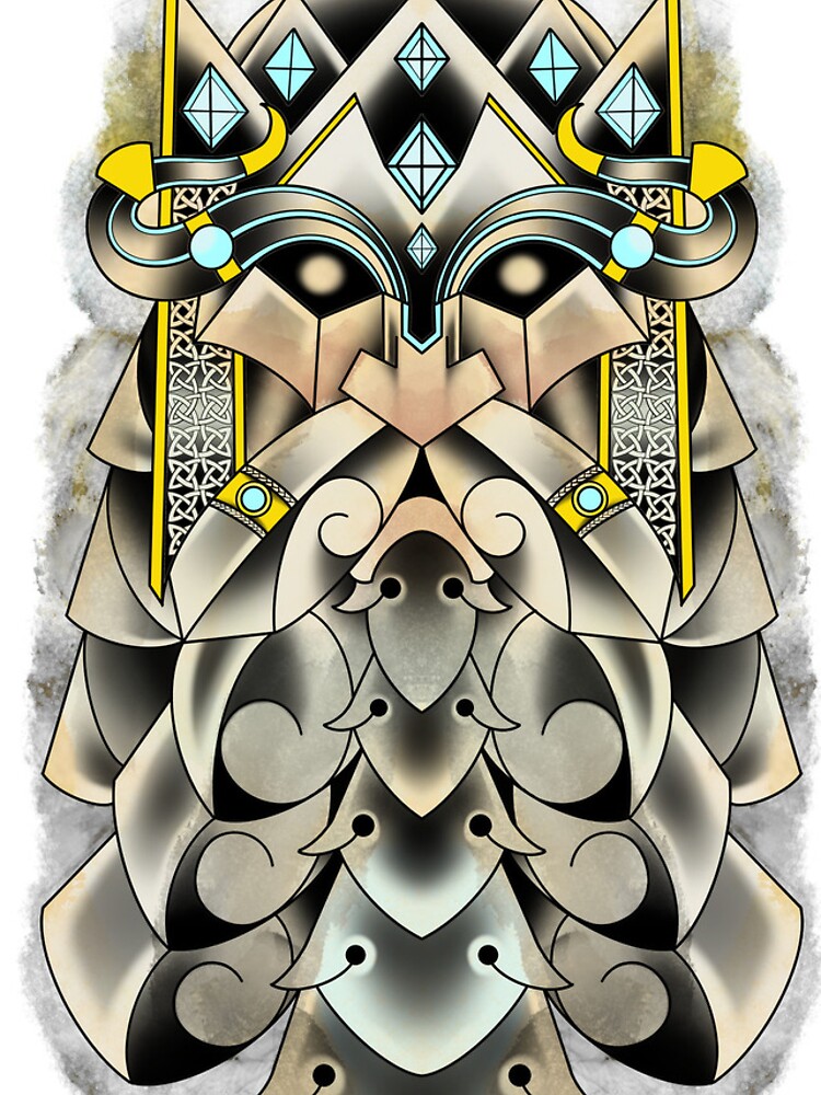Thumbnail 4 of 4, iPhone Case, Dwarf King designed and sold by RitualShop.