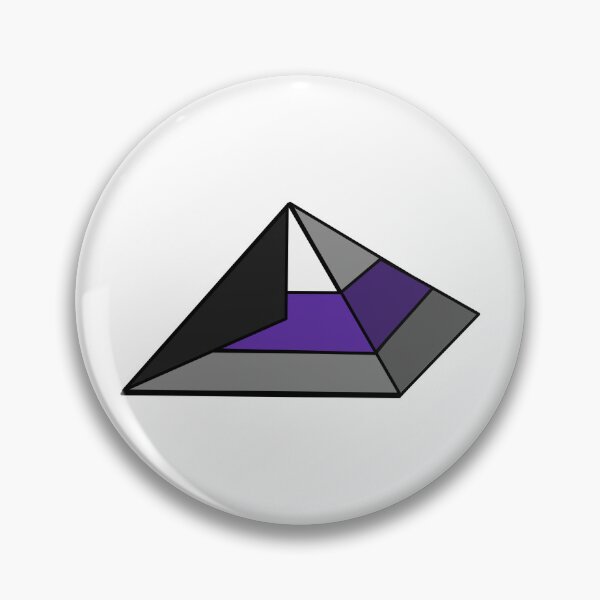 Item preview, Pyramid Pride Flag Demisexual designed and sold by HarveyHandcraftsandDesigns.