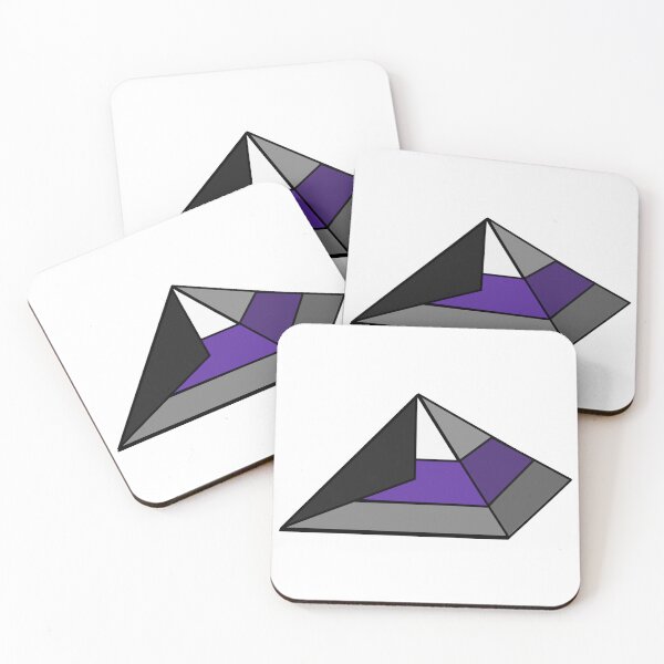 Item preview, Pyramid Pride Flag Demisexual designed and sold by HarveyHandcraftsandDesigns.