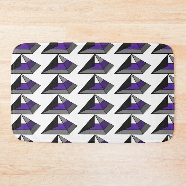 Item preview, Pyramid Pride Flag Demisexual designed and sold by HarveyHandcraftsandDesigns.