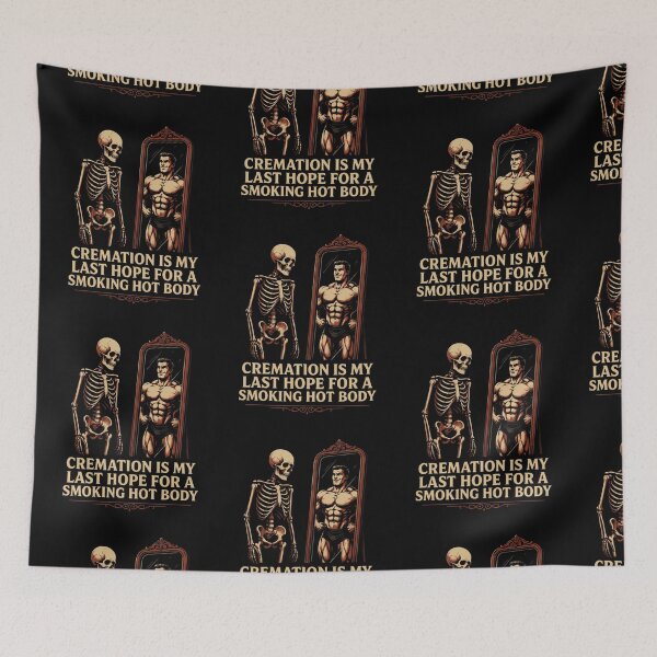Item preview, Cremation Is My Last Hope For A Smoking Hot Body designed and sold by Crystal-Tree.