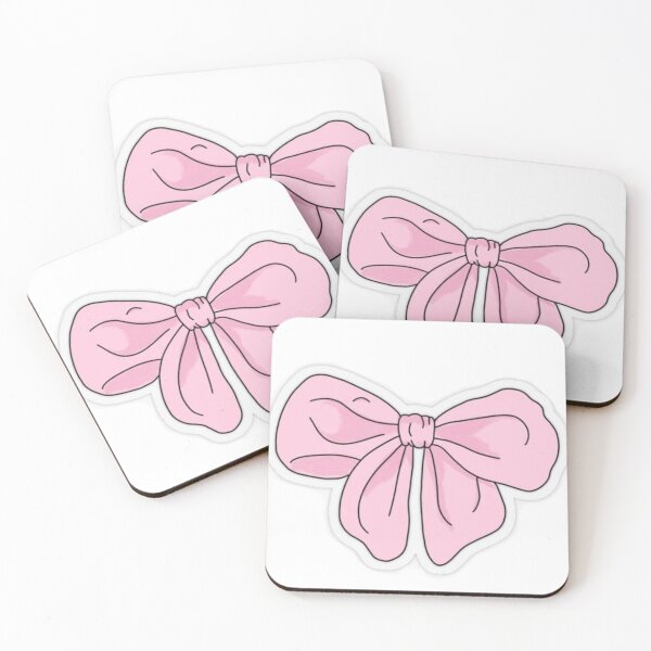 Item preview, Cute Pink Bow Coquette Aesthetic Sticker designed and sold by Shree shyam khatu ji.