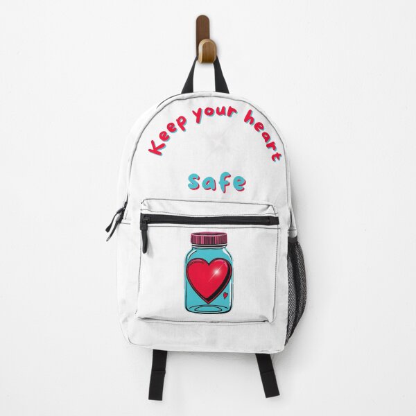 Item preview, Keep Your Heart Safe – Cute Self Love Heart in Jar Design designed and sold by TestudoDesign.