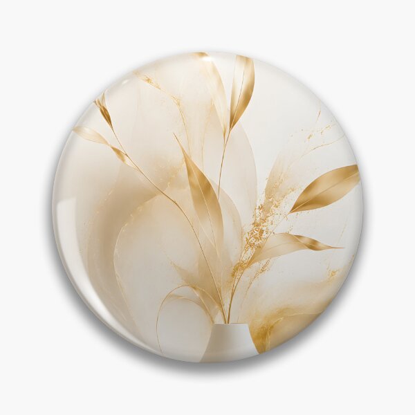 Item preview, Golden Harmony – Luxury Botanical Vase Wall Art designed and sold by bauschberts.