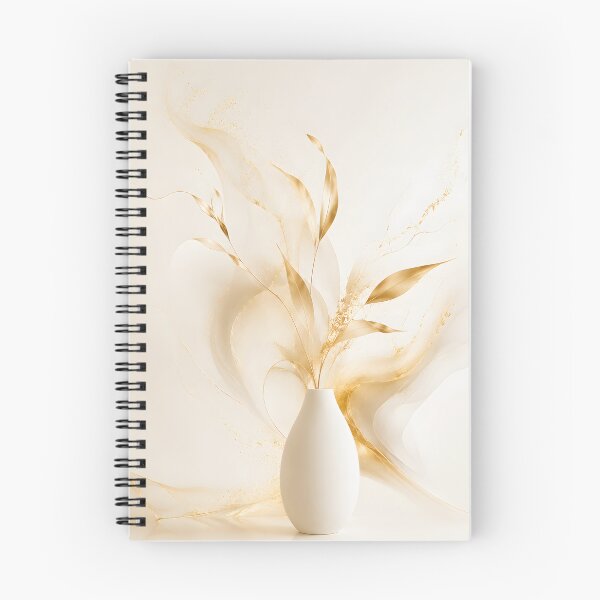 Item preview, Golden Harmony – Luxury Botanical Vase Wall Art designed and sold by bauschberts.