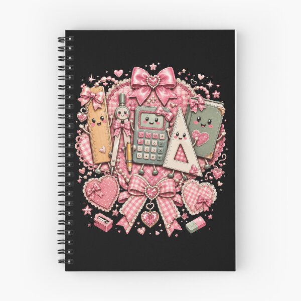 Item preview,  Cute Pink School Supplies Aesthetic – Kawaii Student designed and sold by THREE LITTLE BEANS.
