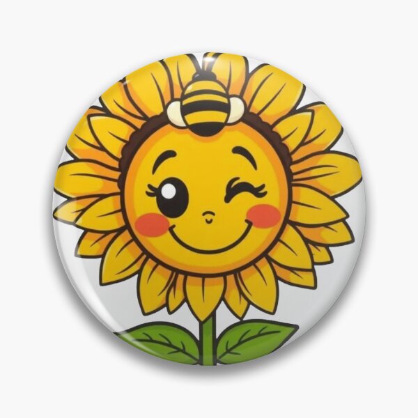 Item preview, Sunflower wearing tiny bow  designed and sold by surbhiArt.