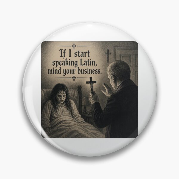 Item preview, If I start speaking Latin, mind your business designed and sold by CinemaChronik.