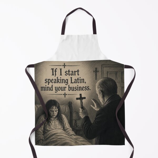 Item preview, If I start speaking Latin, mind your business designed and sold by CinemaChronik.