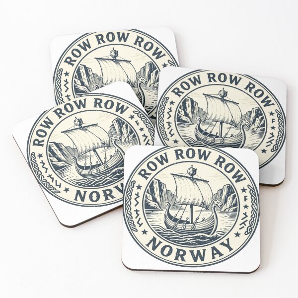 Item preview, Row Row Row Norway 2 designed and sold by Positive&FunnyThings.