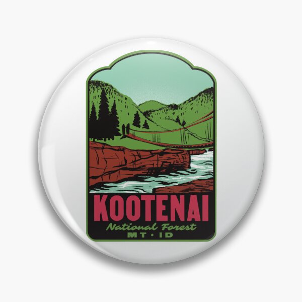 Item preview, Kootenai National Forest Montana Retro designed and sold by HalpinDesign.