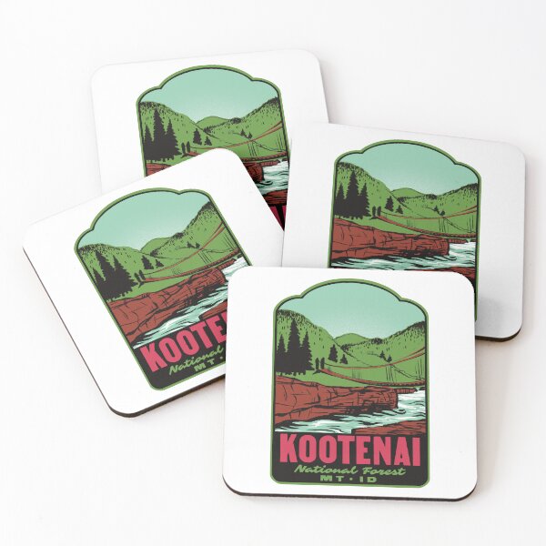 Item preview, Kootenai National Forest Montana Retro designed and sold by HalpinDesign.