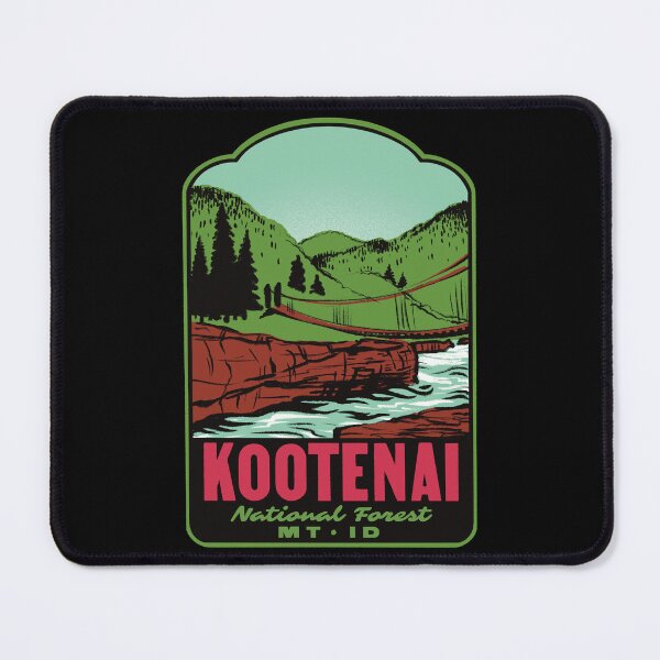Item preview, Kootenai National Forest Montana Retro designed and sold by HalpinDesign.