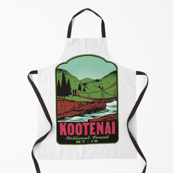 Item preview, Kootenai National Forest Montana Retro designed and sold by HalpinDesign.