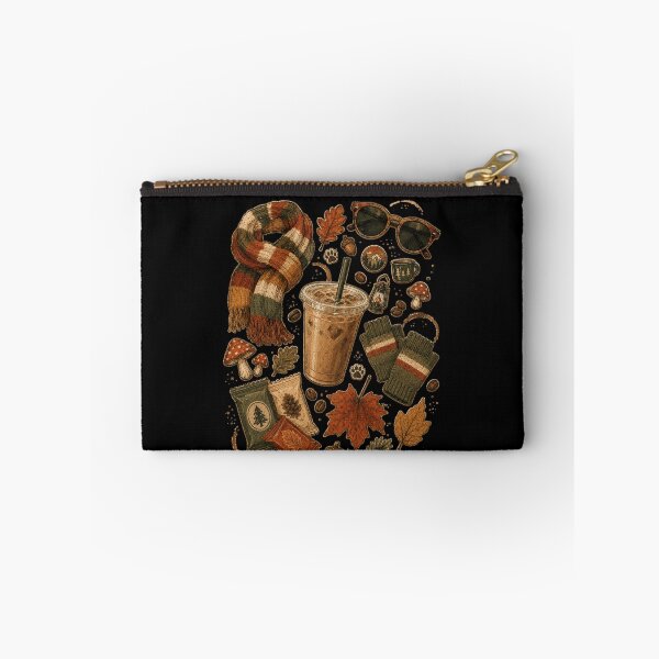 Item preview, Cozy Fall Coffee Aesthetic – Autumn Woodland Vibes  designed and sold by THREE LITTLE BEANS.
