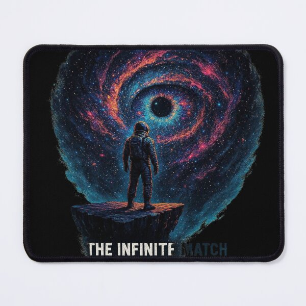 Item preview, The Infinite Match - Glowing Cosmic Eye designed and sold by AcosDesign.