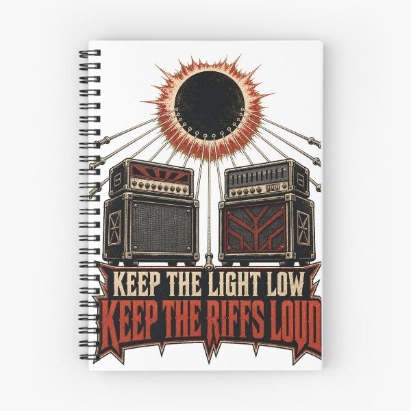 Item preview, Keep The Light Low Riffs Loud designed and sold by Neural Distortion.
