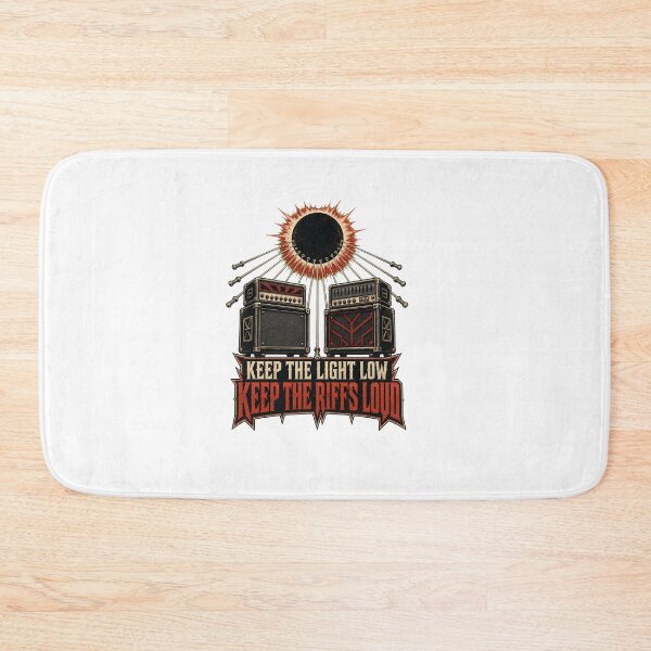 Item preview, Keep The Light Low Riffs Loud designed and sold by Neural Distortion.