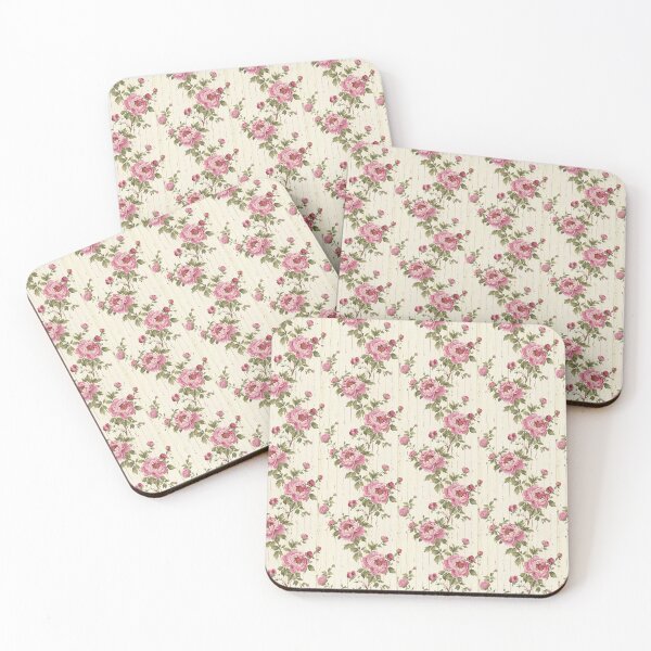Item preview, Vintage Pink Floral Pattern designed and sold by LouieVanille.