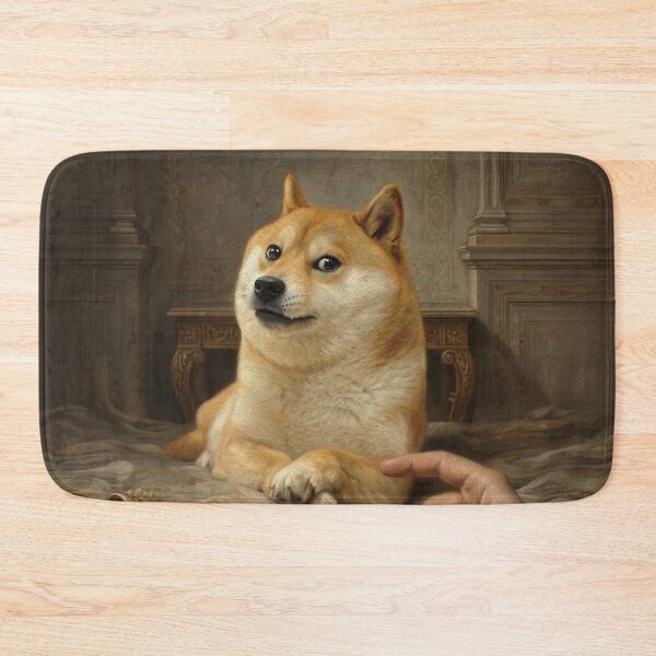 Item preview, Suspicious Doge Portrait designed and sold by Anatolii_Kys.