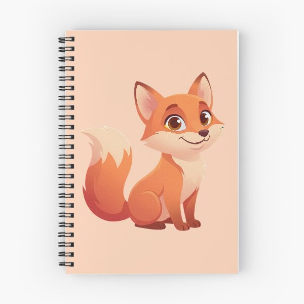 Item preview, Cute Cartoon Baby Fox Adorable Woodland Animal Art designed and sold by SolutionsArt.