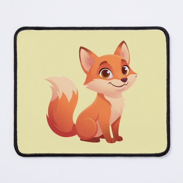 Item preview, Cute Cartoon Baby Fox Adorable Woodland Animal Art designed and sold by SolutionsArt.