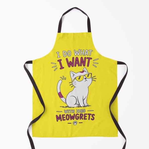 Item preview, Cool Cat "I Do What I Want" Collection – Funny Cat Lover Gift | Minimal Modern Design designed and sold by CallisC-Arts.