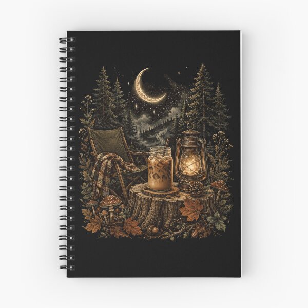 Item preview, Cozy Woodland Camping Night – Rustic Forest Adventure designed and sold by THREE LITTLE BEANS.