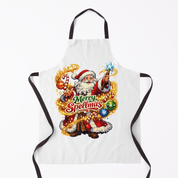 Item preview, Merry Spellmas Santa Wizard Magic Christmas designed and sold by DesignsCreative.